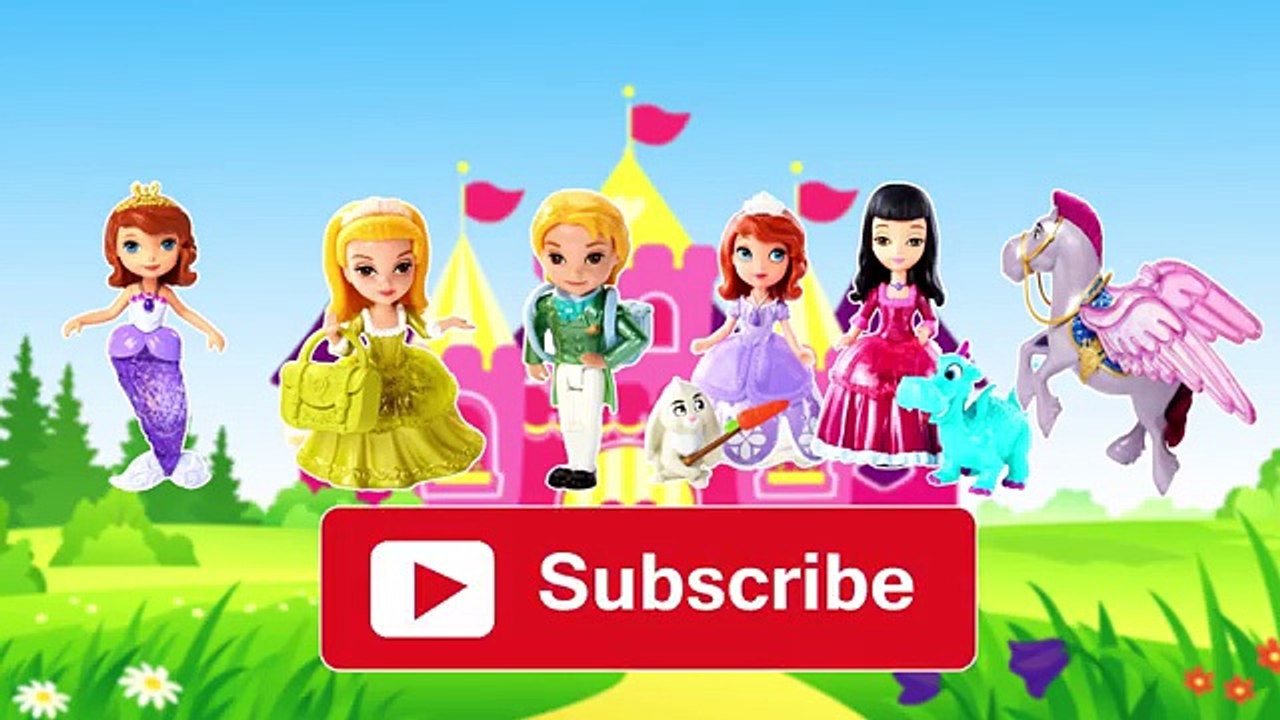 Princess Sofia the first Surprise eggs toys Princesse Sofia jouets Oeufs Surprise