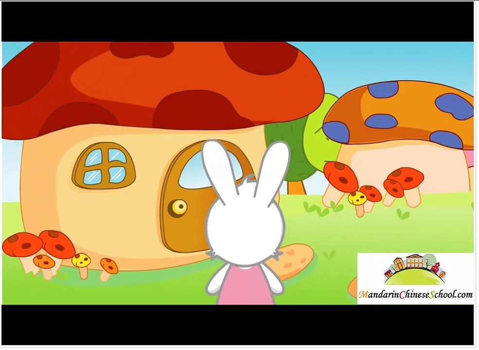 Chinese kids song "Well-behaved Little Rabbit" 儿歌-小兔子乖乖_动画animation