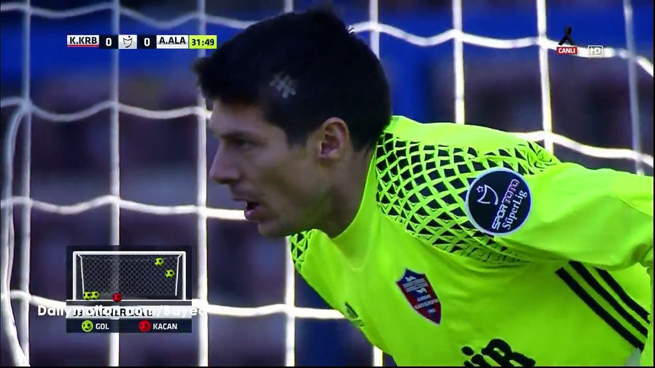 Vagner Love Goal HD - Kardemir Karabuk 0-1 Alanyaspor - 11.12.2016