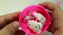 Play Doh Hello Kitty Surprise Egg Opening Hello Kitty Egg Disney Collector Kids Mystery Toys