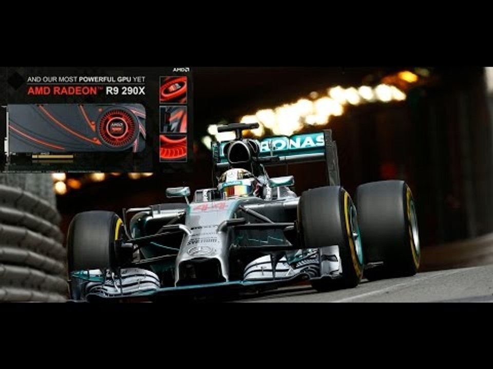F1  2014   ( SAPPHIRE RADEON R9 290X 8GB) max settings