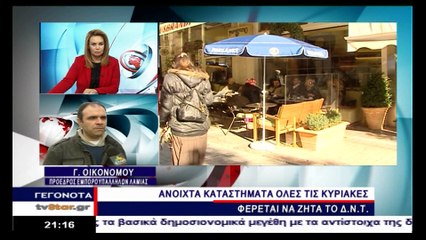 Οχι στο άνοιγμα των καταστημάτων όλες τις Κυριακές