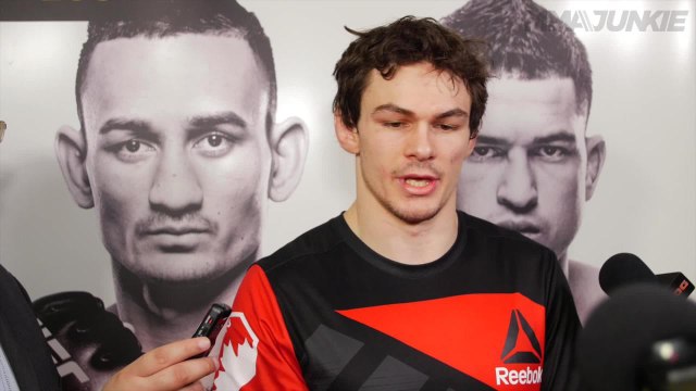 Olivier Aubin-Mercier hopes UFC 206 win was a performance to make mentor Georges St-Pierre proud