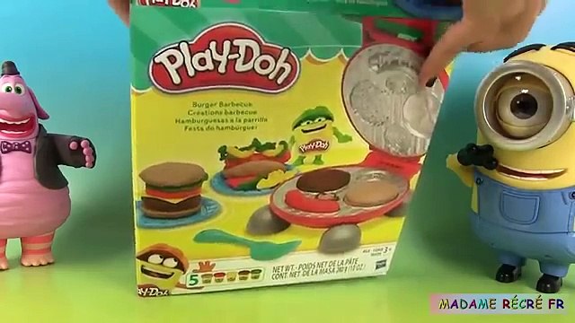 Pâte à modeler Play Doh Burger Party Créations Burger Barbecue Grill