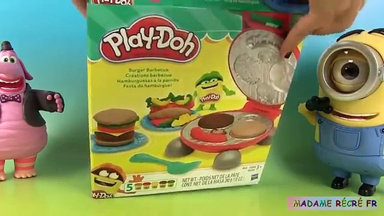 Pâte à modeler Play Doh Burger Party Créations Burger Barbecue Grill