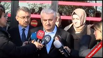 Başbakan Yıldırım: PKK terör örgütünün marifeti olduğuna hiç bir tereddüdümüz yok