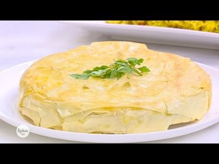 جلاش بالسبانخ والدجاج | نجلاء الشرشابي