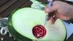 How to make a watermelon carving - Art with fruit and vegetables
