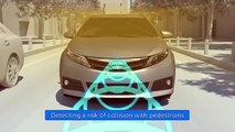 ► 2017 Toyota Safety Sense P - Pre Collision System with Pedestrian Detection