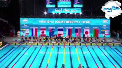 Finale 4x100 messieurs Windsor 2016