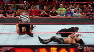 Kevin Owens is the new WWE Universal Champion! - Fatal 4-Way Elimination Match: Raw, Aug. 29, 2016