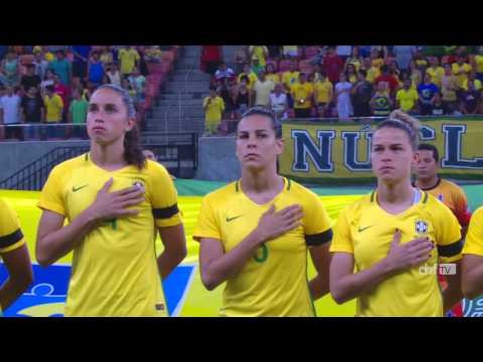 Bastidores Seleção Feminina: Brasil 6 x 0 Costa Rica, em Manaus