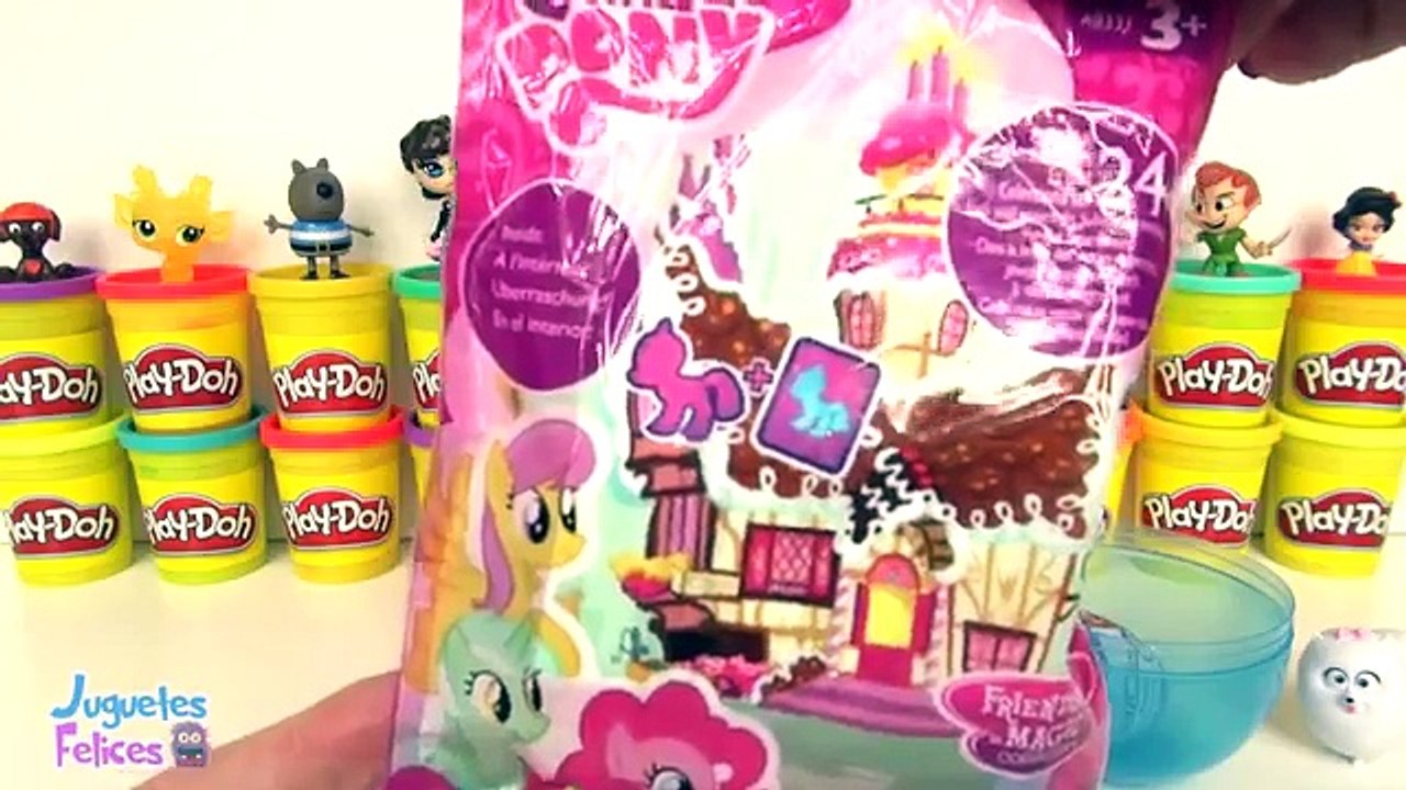 Huevos Sorpresas Gigantes de La Vida Secreta de tus Mascotas en Español de Plastilina Play Doh