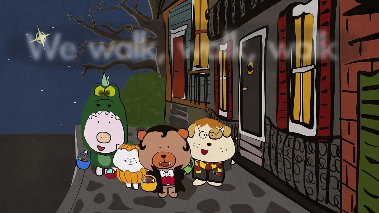 Trick or Treat Song | Halloween Songs for Kids | The Singing Walrus