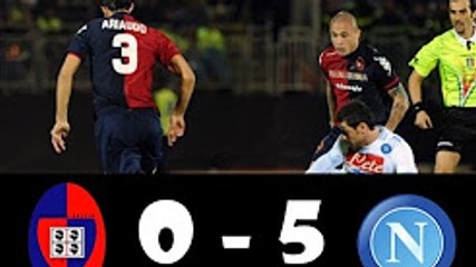 Cagliari vs Napoli 0-5 All Goals and Highlights HD
