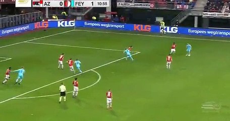 Steven Berghuis Goal HD- AZ Alkmaar 0-1 Feyenoord 11.12.2016