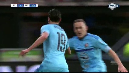 Berghuis GOAL (0:1) Az Alkmaar vs Feyenoord
