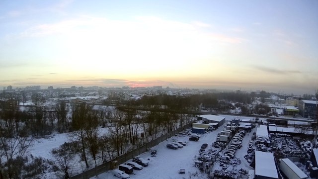 Город окутывает ночь / ВИД ИЗ ОКНА