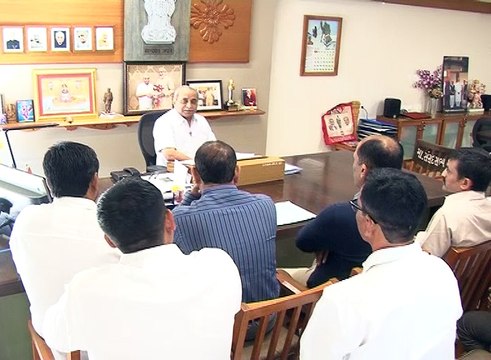 Gujarat Dy CM Nitin Patel talks on meeting with Patidar convenors in Gandhinagar