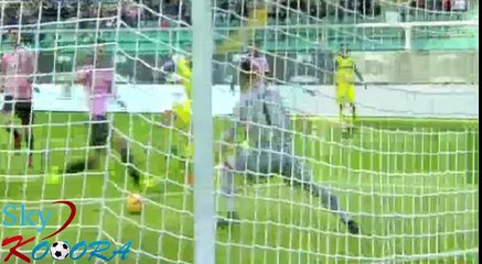 Valter Birsa Goal - U.S. Citta di Palermo 0-1 Chievo Verona - (11/12/2016)