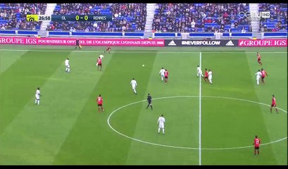 Mathieu Valbuena Goal HD - Lyon 1-0 Rennes  - 11.12.2016