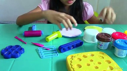 Little Cake Dough Set - Make Lollipop Flower and Cake Play Dough