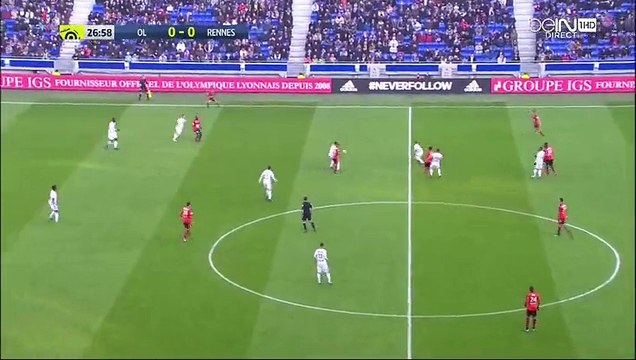 Jolie passe décisive de Rachid Ghezzal face à Rennes