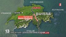 Saint-Gothard : ouverture du plus long tunnel du monde en Suisse