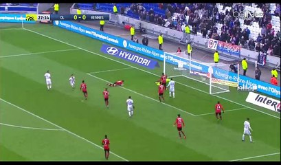 Mathieu Valbuena Goal HD - Lyon 1-0 Rennes  - 11.12.2016