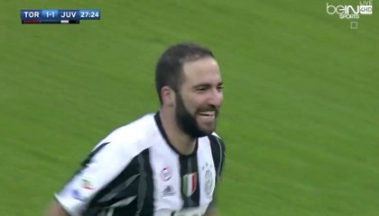 Gonzalo Higuain Amazing Goal - Torino FC 1-1 Juventus - (11/12/2016)