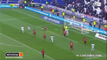 Valbuena M.  Goal HD- Lyon 1-0 Rennes 11.12.2016