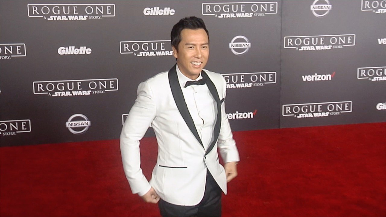 Donnie Yen "Rogue One: A Star Wars Story" World Premiere Red Carpet