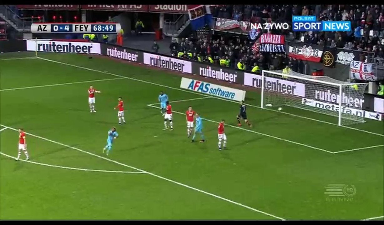 onny Vilhena Goal HD - AZ Alkmaar 0-4 Feyenoord - 11.12.2016