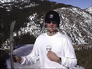 Shane McConkey's First Ski BASE Jump at Lover's Leap | McConkey