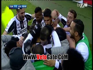 الهدف الثانى يوفنتوس فى تورينو