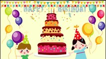 HAPPY BIRTHDAY TO YOU - Happy Birthday Song - Kids Baby Party