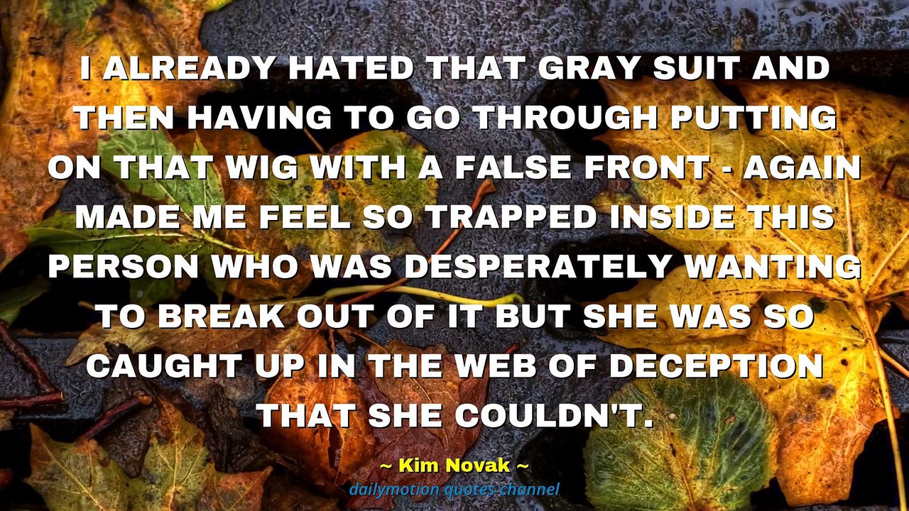 Kim Novak Quotes #1