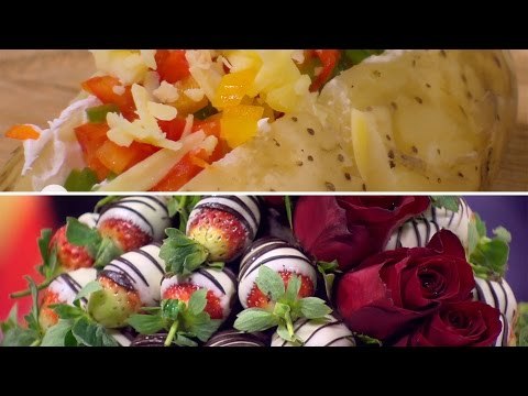 بطاطس محشية مشوية ووصفات أخرى | حلو وحادق حلقة كاملة