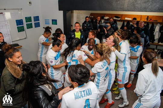 D1 – OM 3-0 Metz : la joie des Olympiennes
