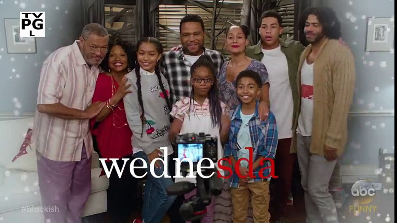 Black-ish 3x10 Promo Just Christmas Baby (HD) Tyra Banks