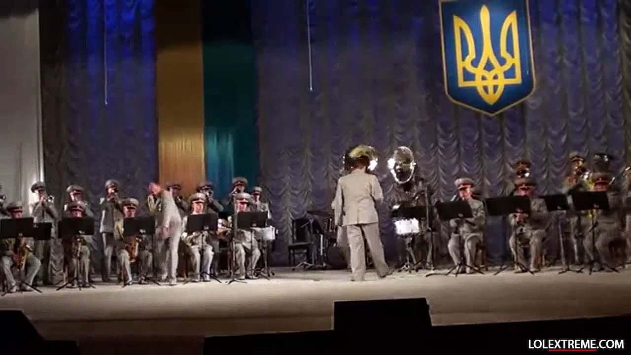 Awesome military dance performance