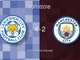 Leicester City 4-2 Manchester City in words and numbers