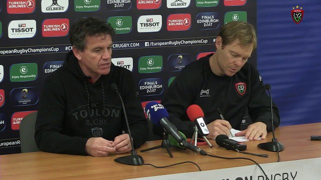 Après-match Toulon/Scarlets : Mike Ford