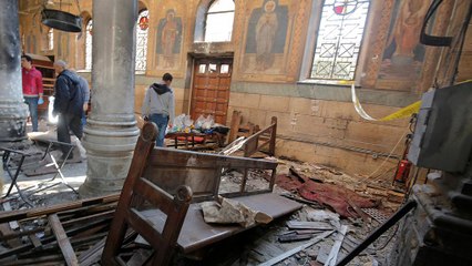 Un attentat contre une église copte fait 25 morts au Caire
