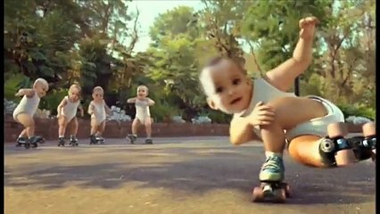 la chorégraphie de ces bébés est magnifique