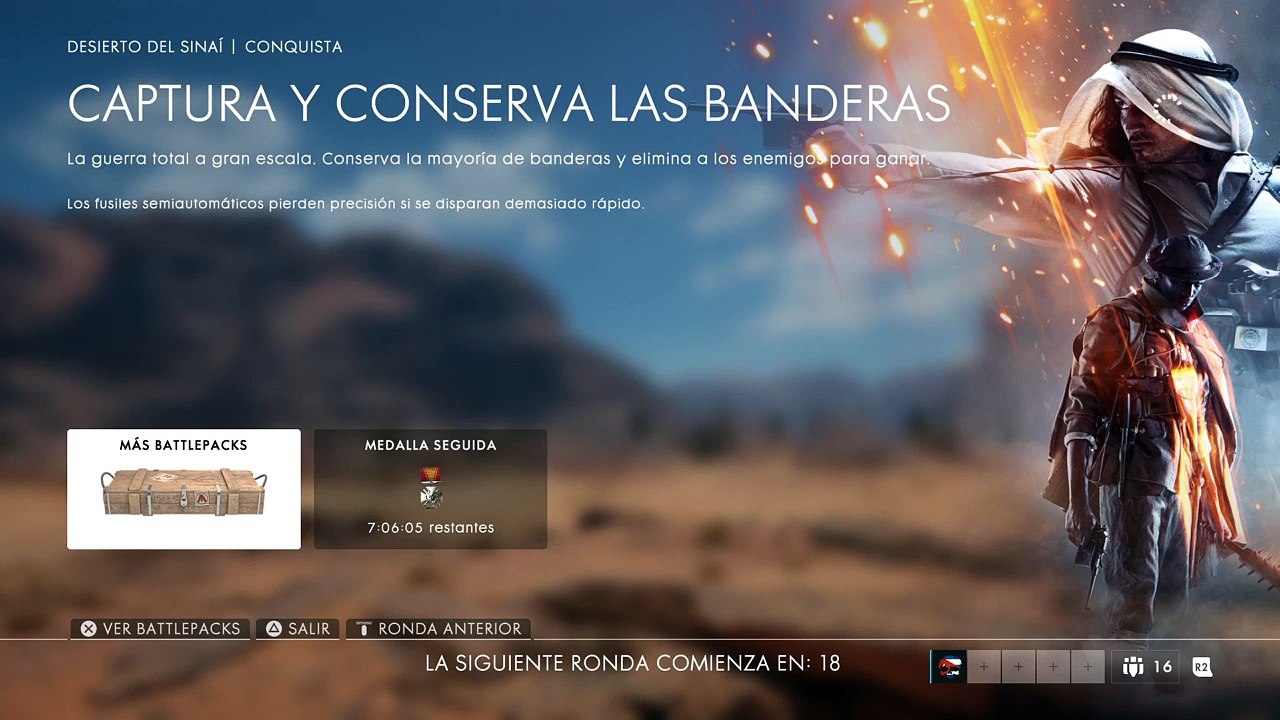 Battlefield 1 Modo Conquista