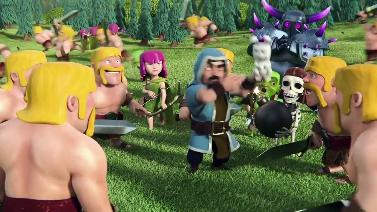 Clash of Clans Movie 2016 - Full Animated Clash of Clans Movie Animation