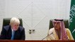 Boris Johnson defiant in Saudi Arabia