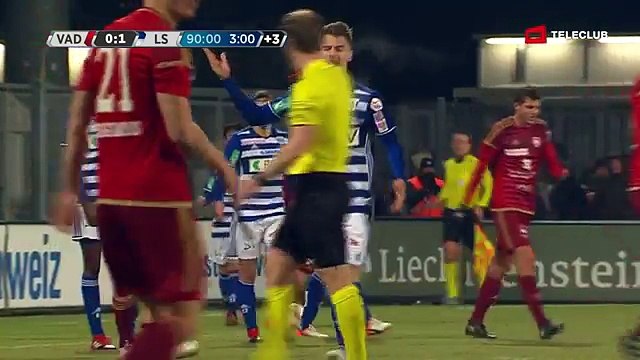 FC Vaduz 1:1 Lausanne (Swiss Super League 18. Runde 2016/2017 10.December 2016)