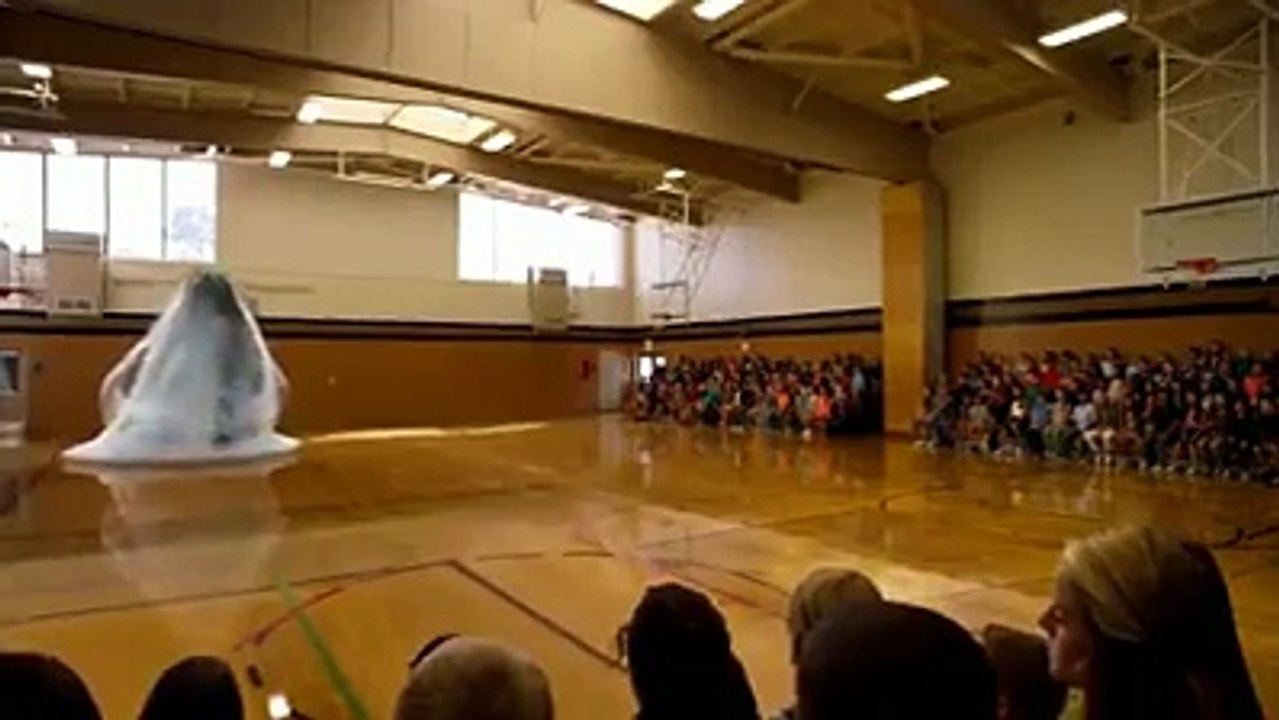 Project Blue Beam Shows Whale Hologram In School Hall